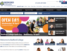 Tablet Screenshot of bedford.ac.uk